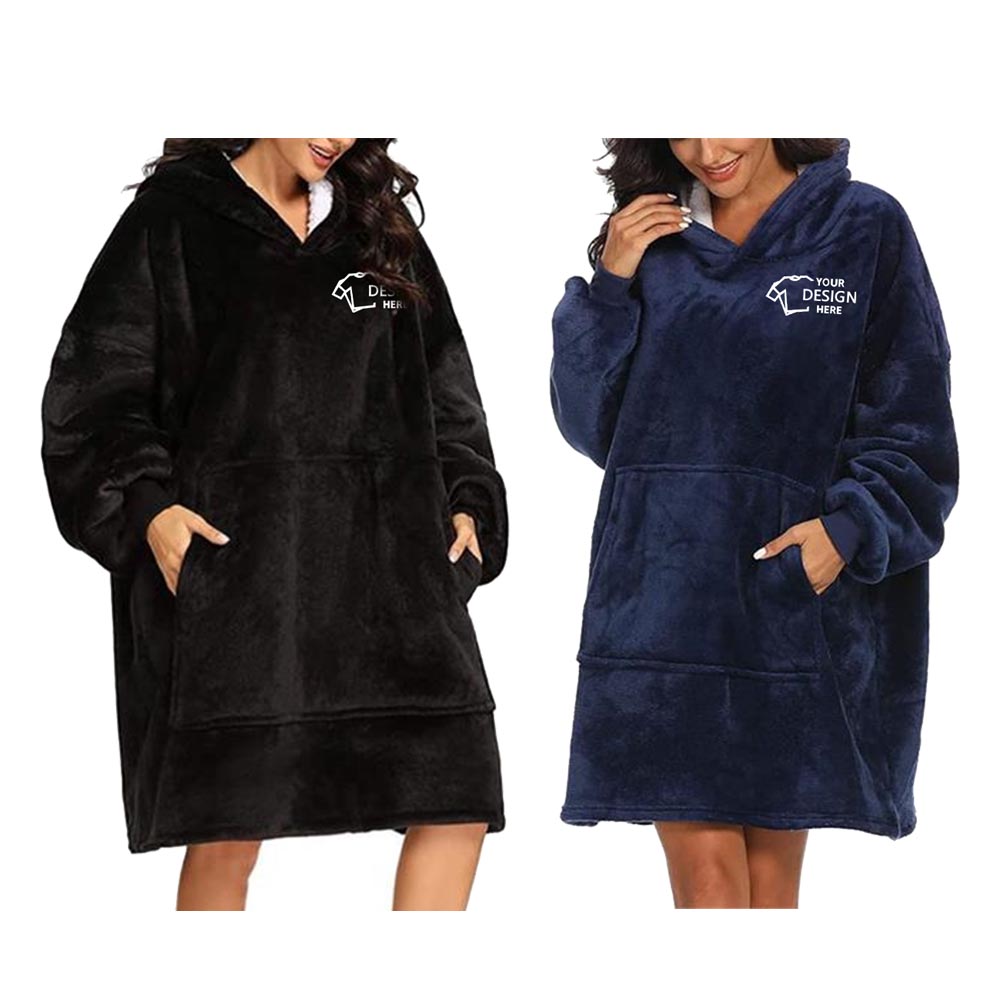 Oversized Unisex Sherpa Blanket Hoodie Group Oversized Unisex Sherpa Blanket Hoodie Group