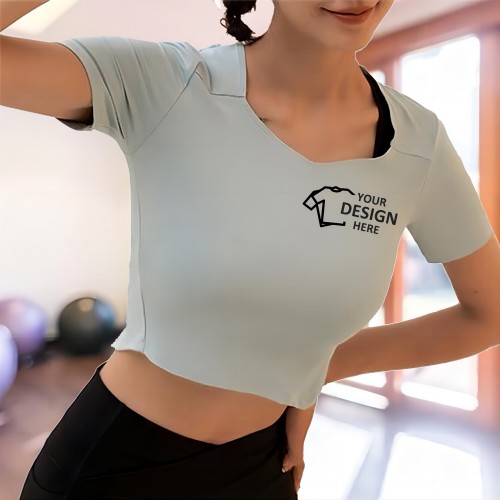Tight Yoga Top Sports T-Shirt 