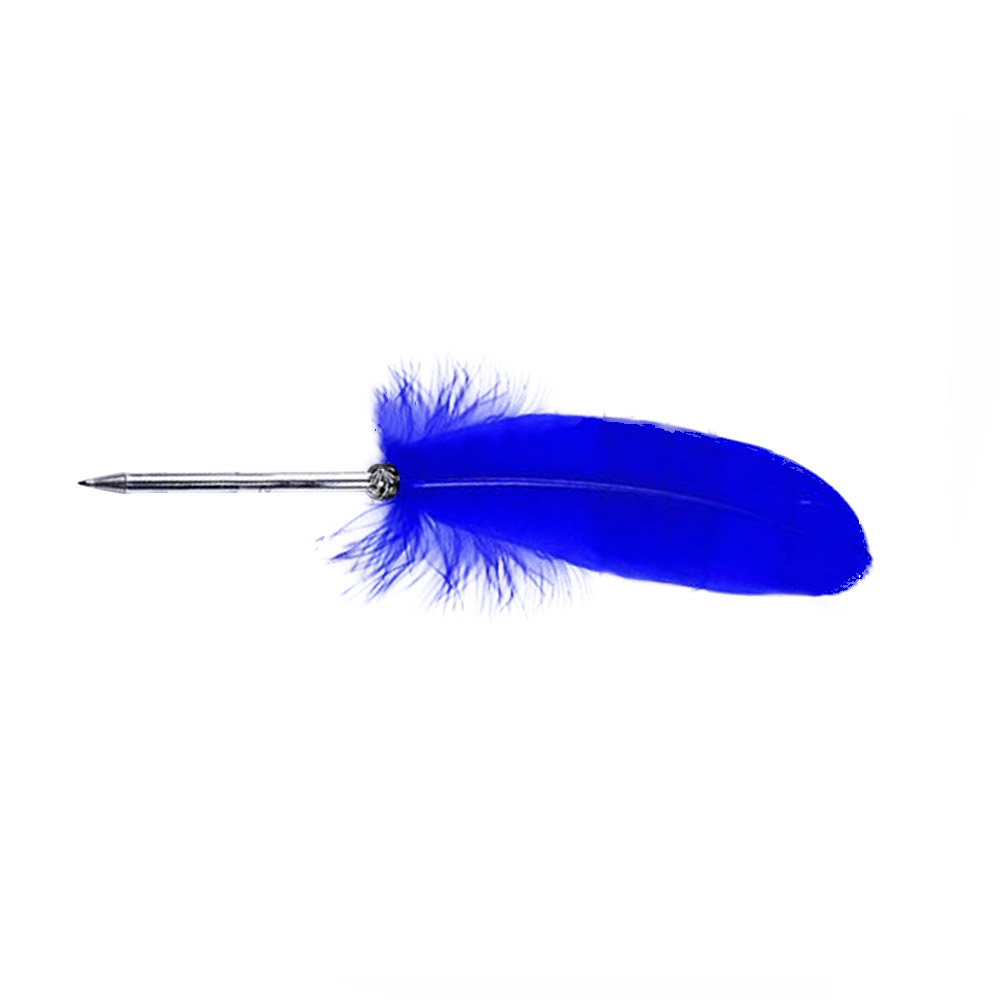 Feather Goose Stationery Pen Blue