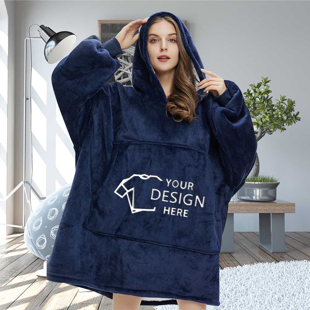 Sweatshirt Blanket Huggle Hoodie L Sweatshirt Blanket Huggle Hoodie L