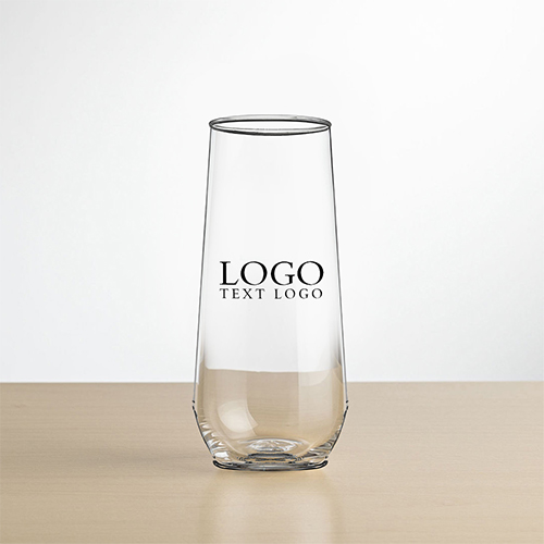 Promo 10 Oz Stemless Plastic Champagne Flute