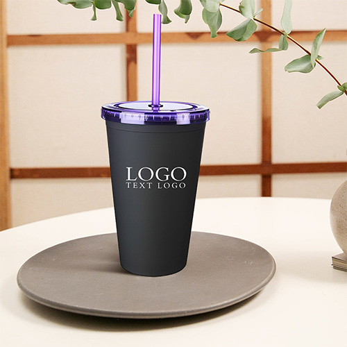 16 Oz Matte Finished Double Wall Tumbler
