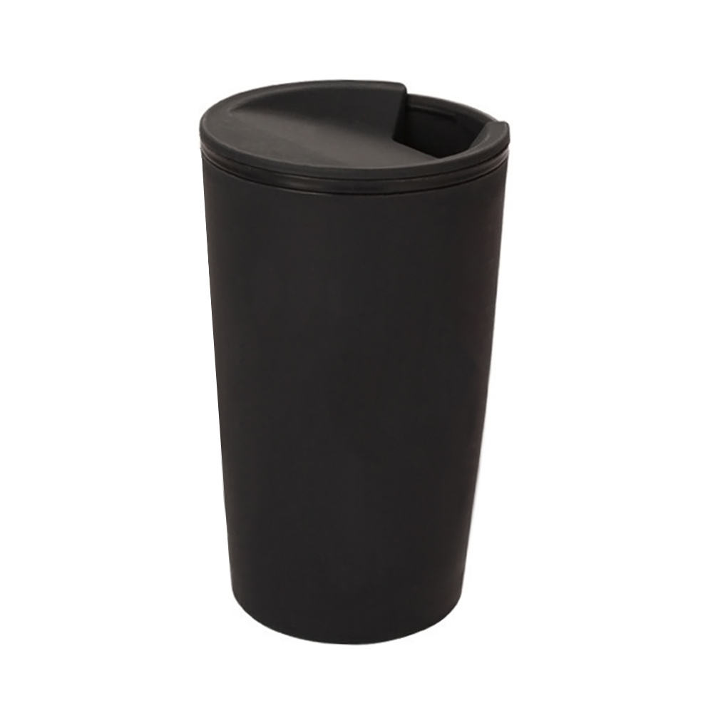 Black Promo 18 OZ Wheat Straw Coffee Cup With Lid