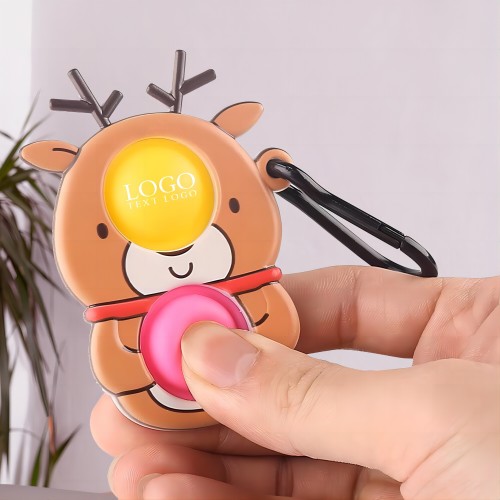 Christmas Fidget Toy Keychain
