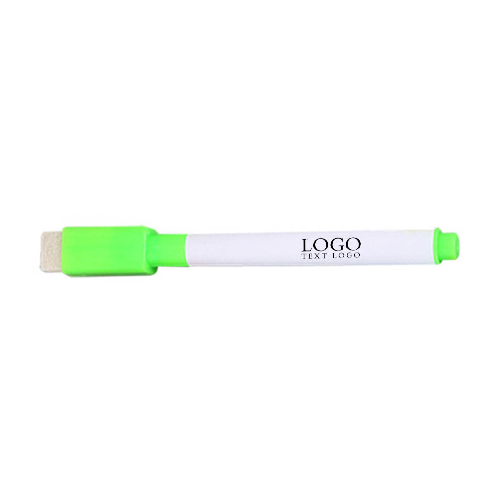 Green Promo Magnetic Colorful White Board Markers With Logo