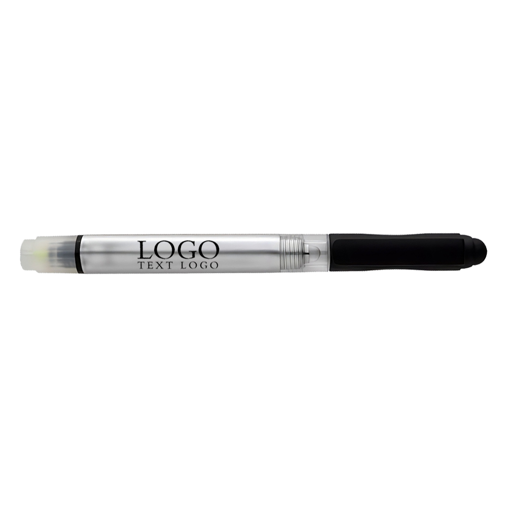 Illuminate 4-In-1 Highlighter Stylus Pen With LED And Custom Logo