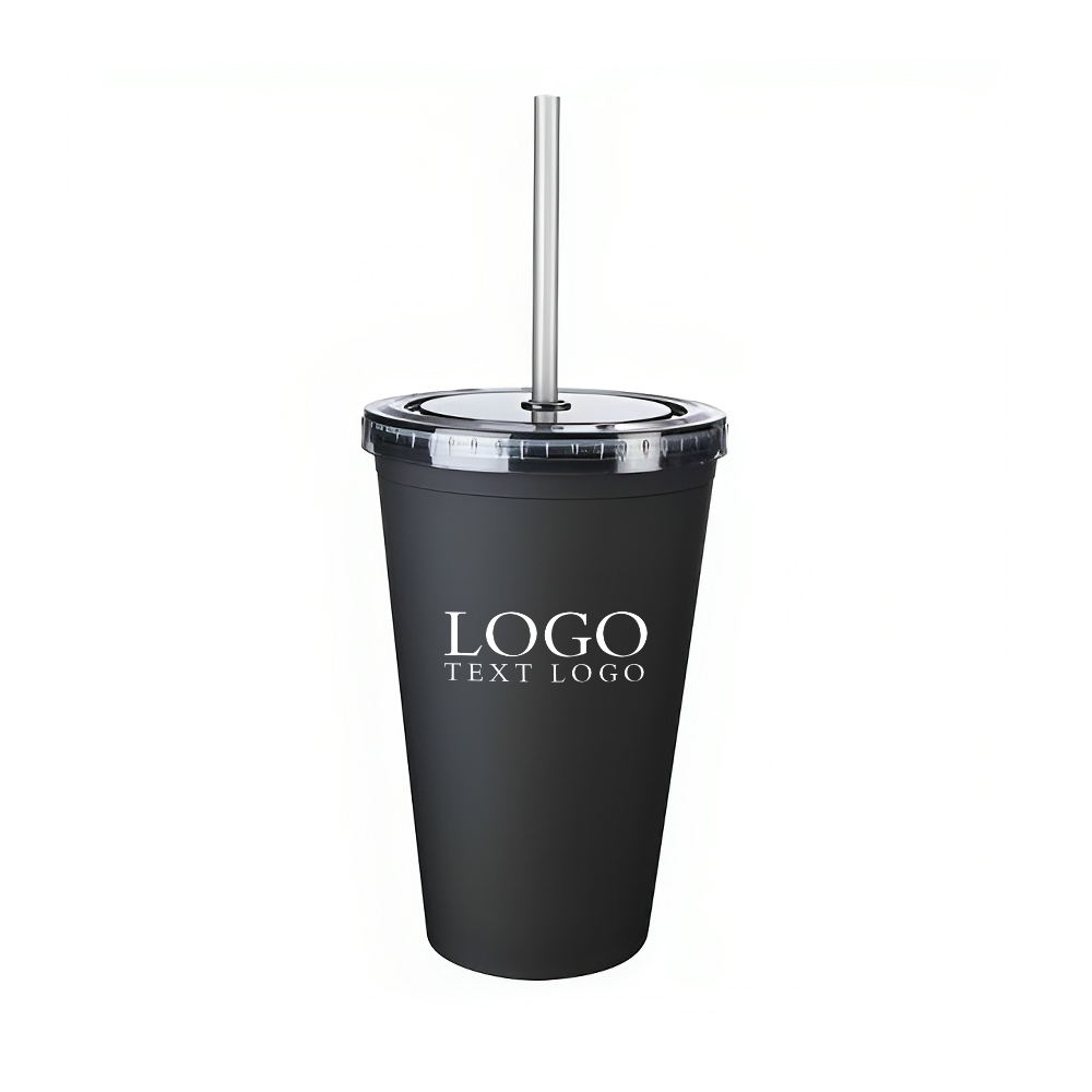 Logo 15 Oz Shimmer  Glitter Tumbler with Clear Lid