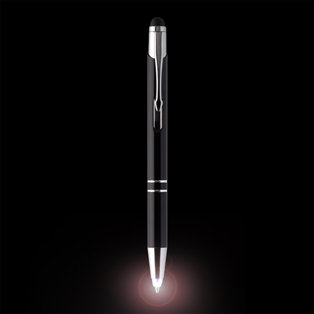 Night Rite Stylus Metal Pen with LED Light