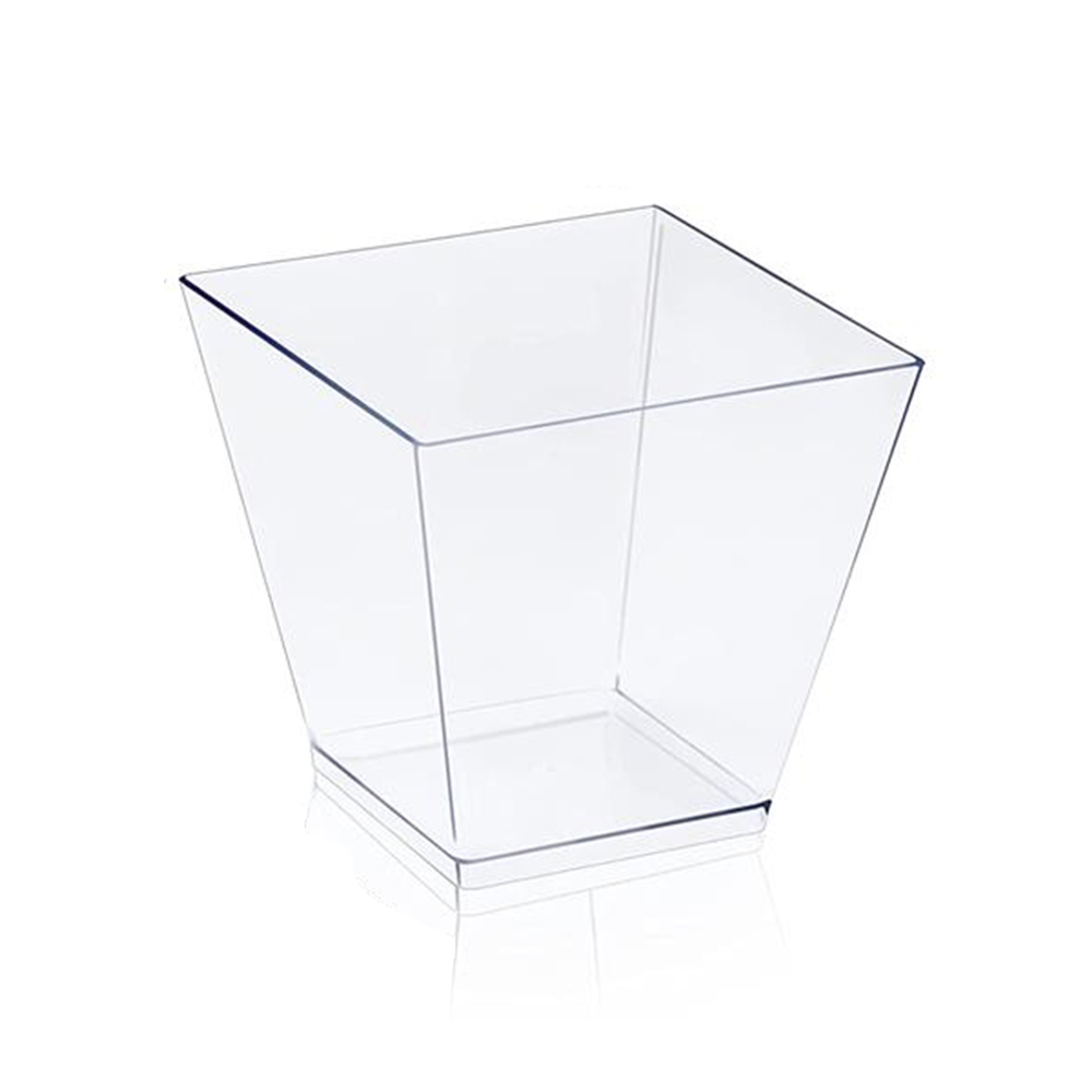 Promo Clear Plastic Derrert Glass
