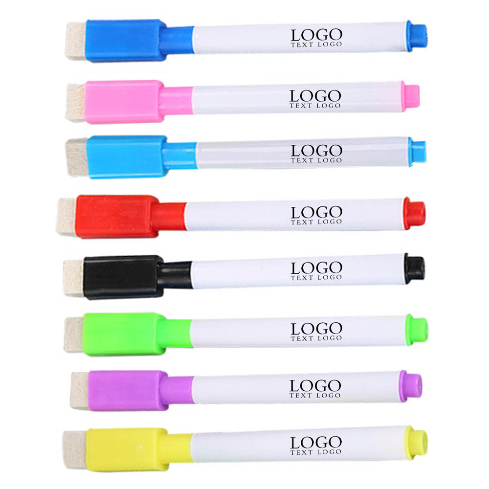 Promo Magnetic Colorful White Board Markers Group