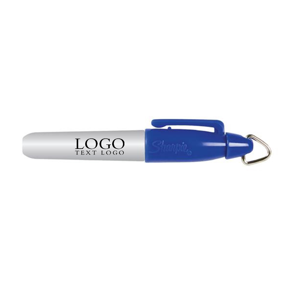 Sharpie Mini Permanent Marker Royal Blue with Logo