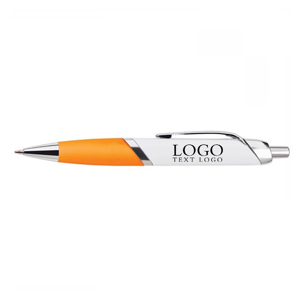 Advertising Cynthia Ballpoint Pen Orange with Logo