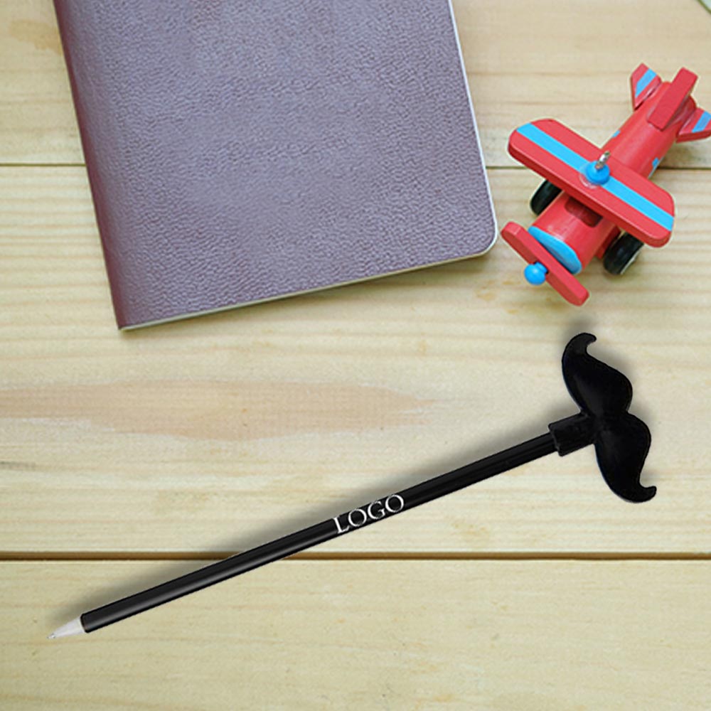 Best Promo Plastic Moustache Pens