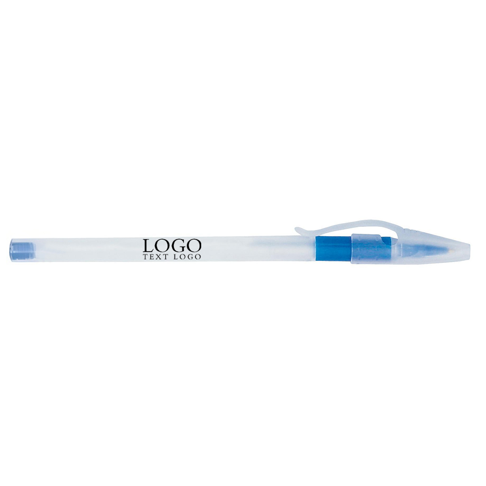 Comfort Stick with Grip Pen Blue with Logo