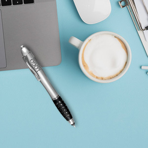 Light Up Pen Gripper Stylus Pen With LED Light