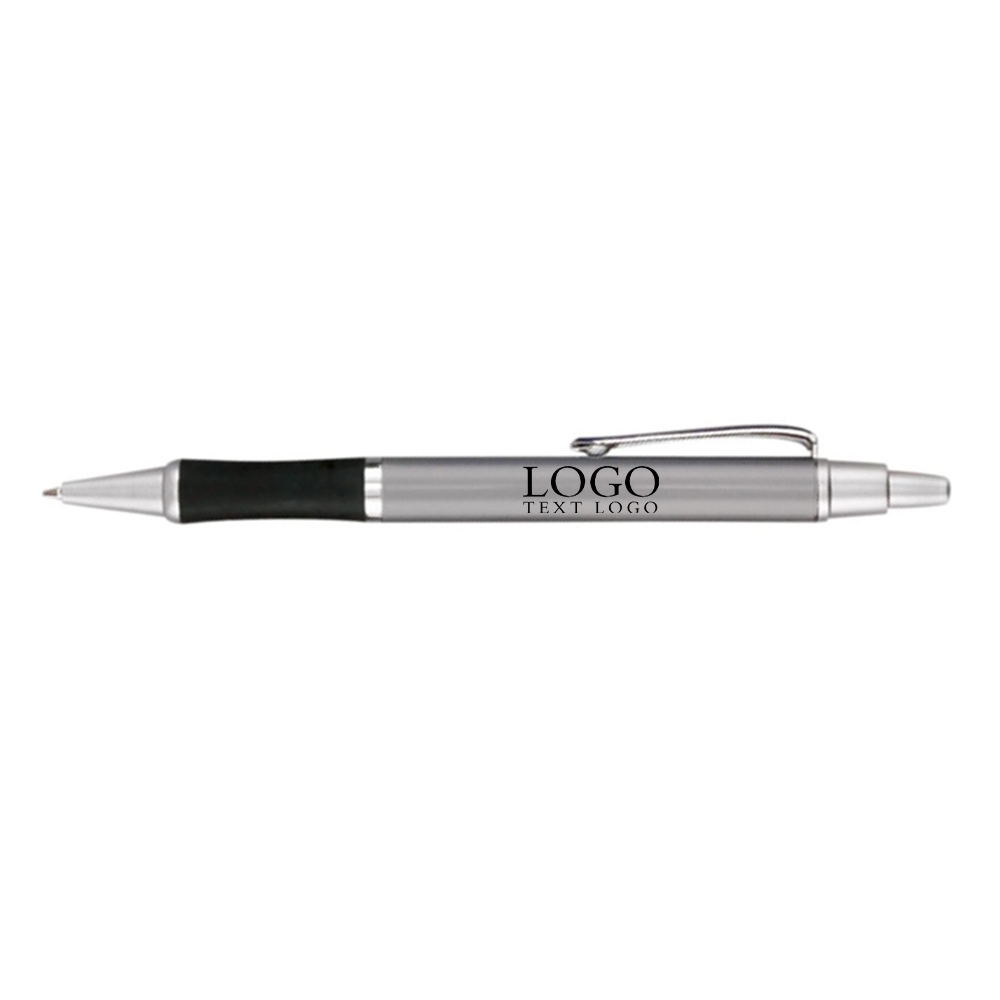 Hedgehog Pen with Chrome Accents Charcoal with Logo
