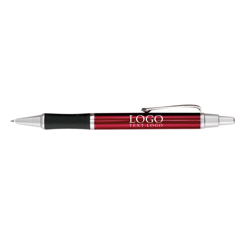 Hedgehog Pen with Chrome Accents Red with Logo