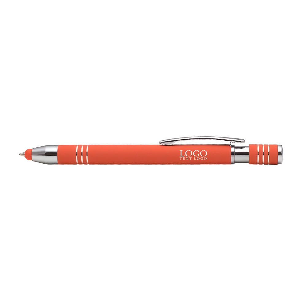 Marin Softy Stylus Pen Orange with Logo
