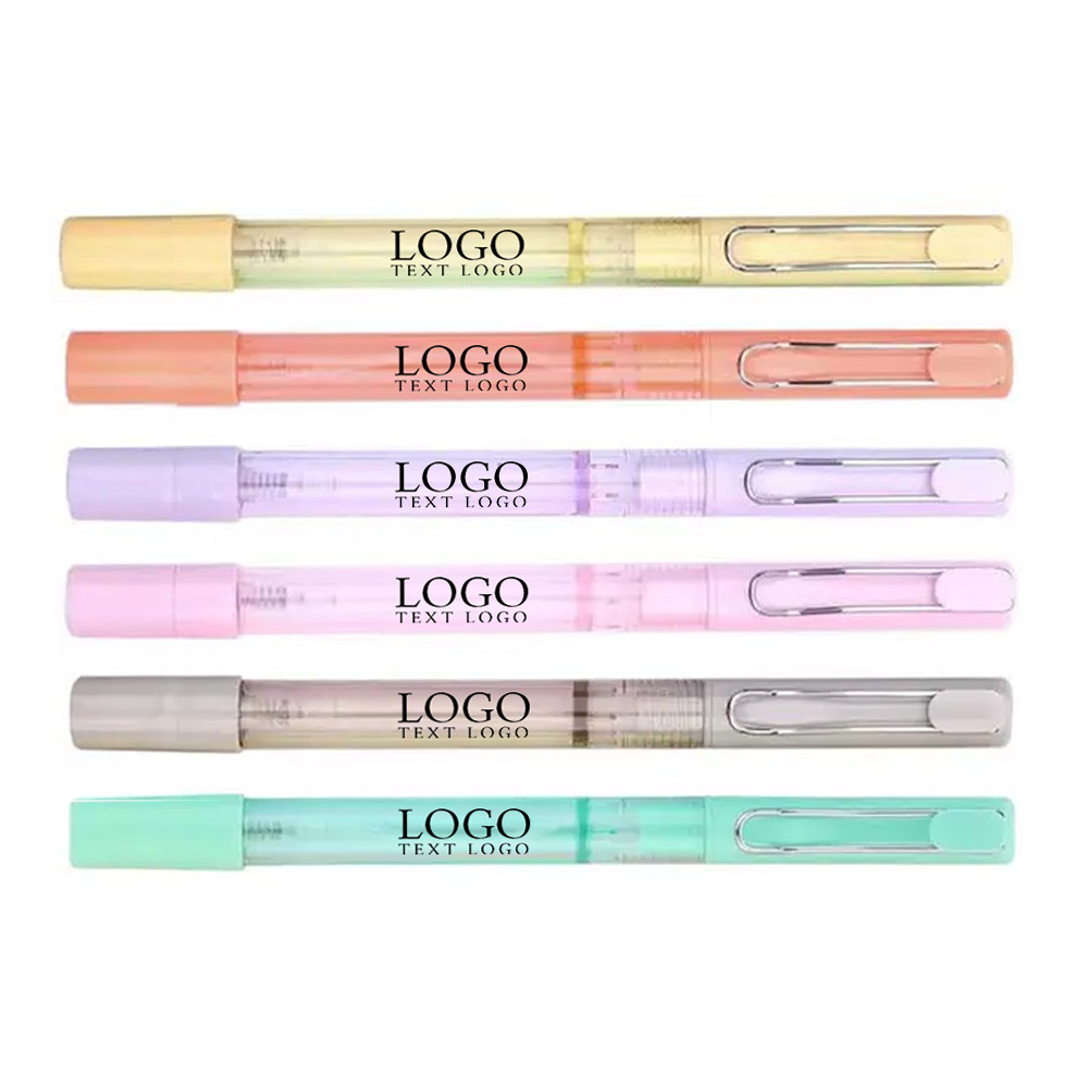 Plastic Spray Gel Pen Multi Color