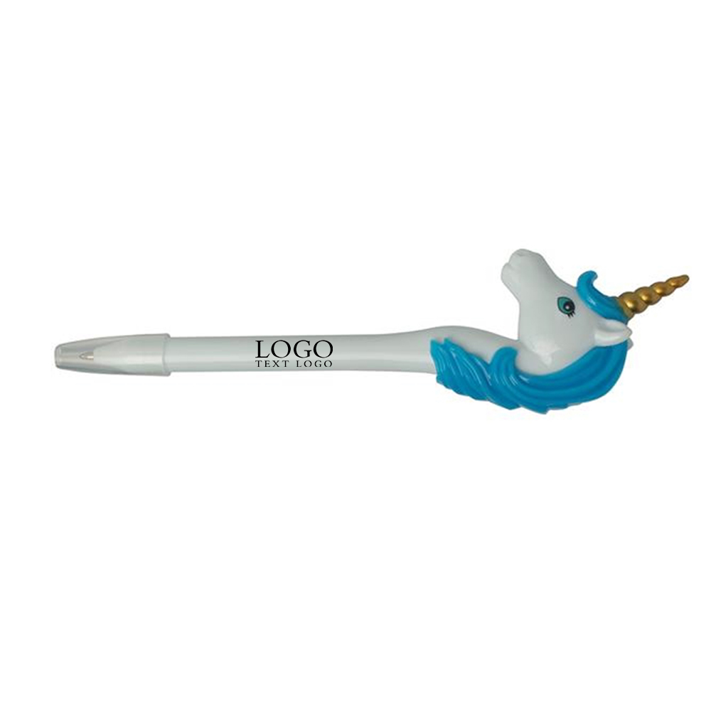 Promo Eenhoorn Pen Blauw