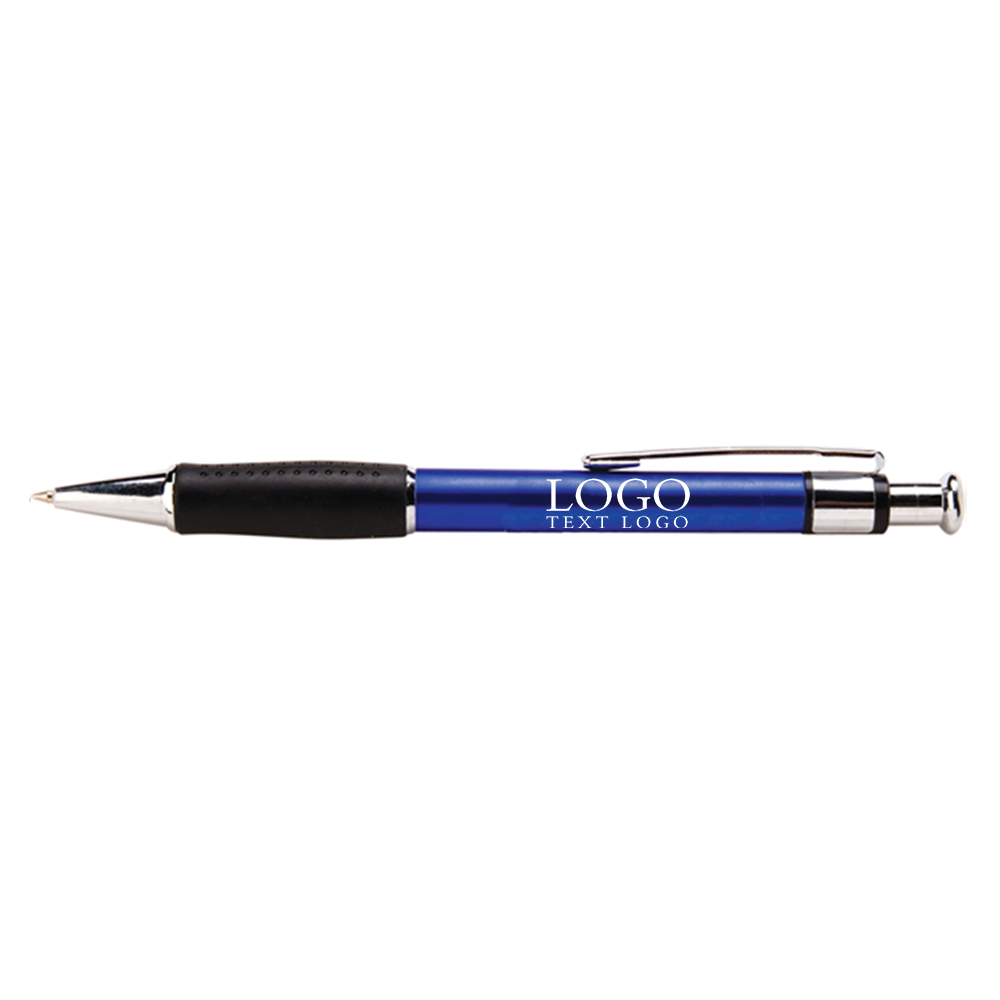 Providence Ballpoint Pen Blue with Logo