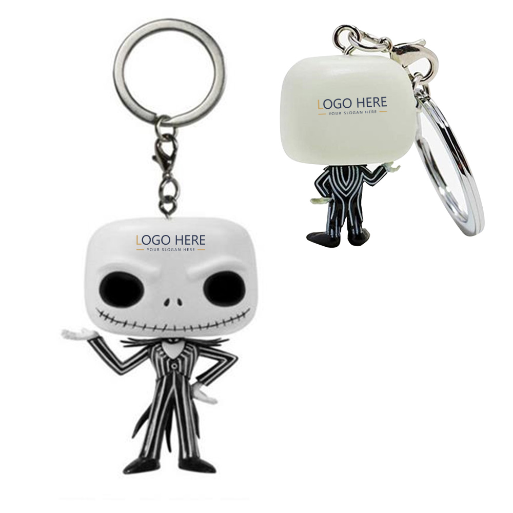 The Nightmare Before Christmas Keychain With Custom Logo