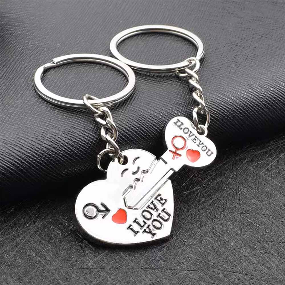 Custom Couple Keychain for Valentine's Day