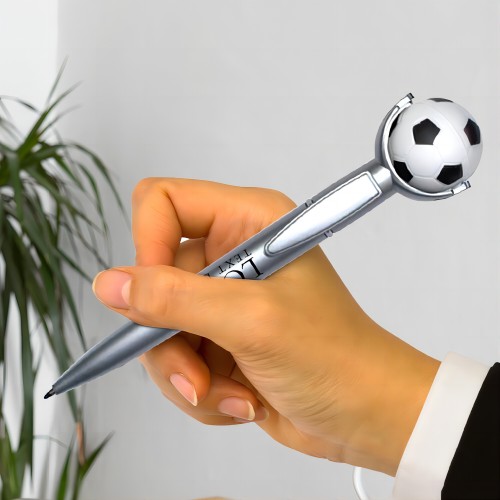 Promo Soccer Ball Squeeze Top Pen