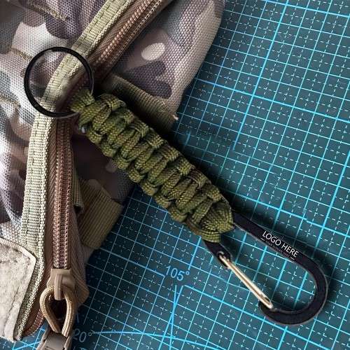 Promo Paracord Keychain With Carabiner