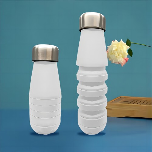 Custom 16 Oz Collapsible Swiggy Silicone Bottle