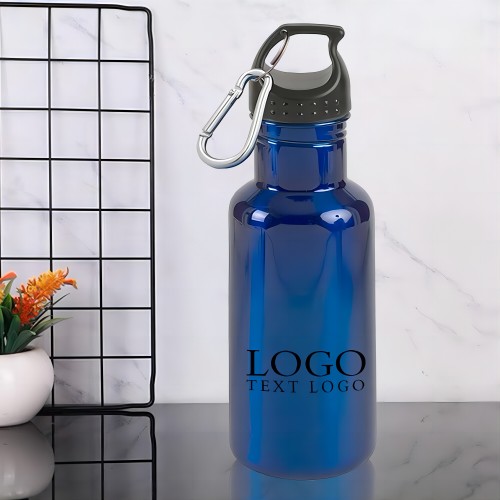 Custom 17oz Stainless Steel Adventure Bottle With Carabiner