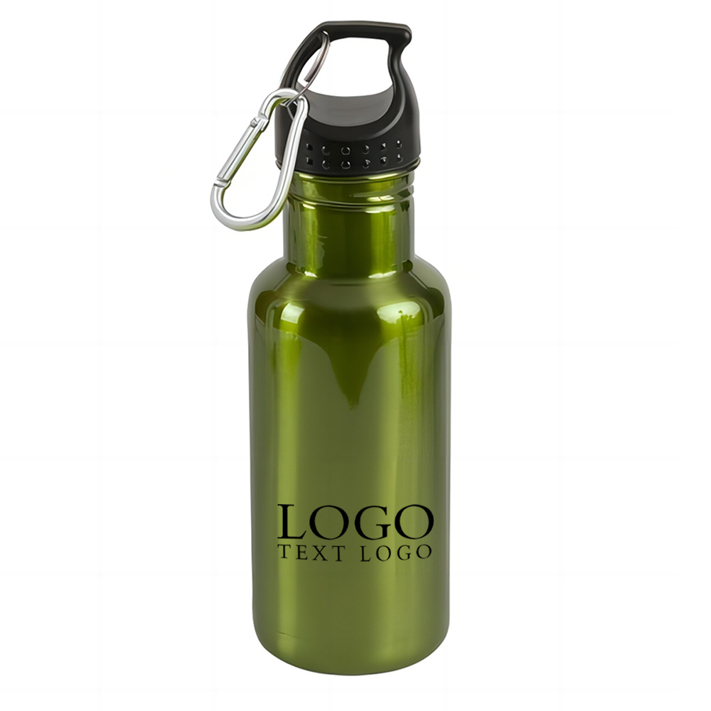 17oz Stainless Steel Adventure Bottle Lime Green With Logo