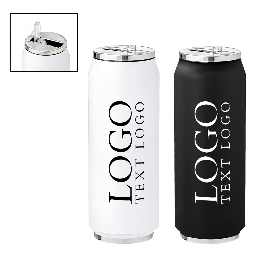 18 oz Roadie Cola Can Vacuum Water Bottle Group