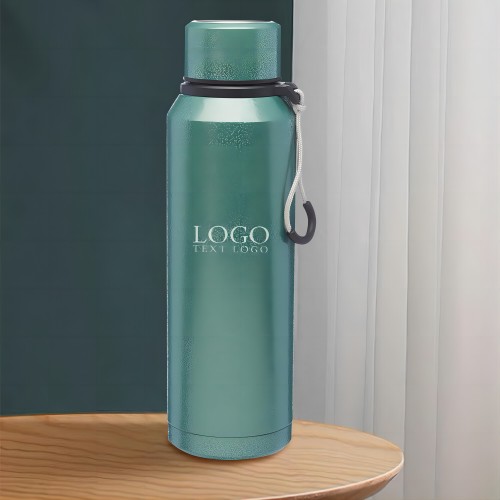 Custom 20 oz Jeita Vacuum Water Bottle With Handy Strap