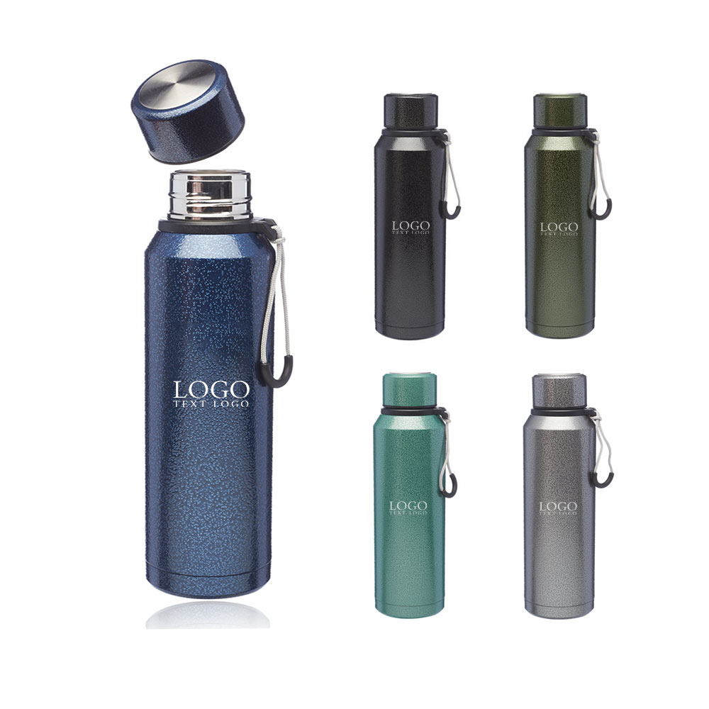 20 oz Jeita Vacuum Water Bottle with Strap Group With Logo