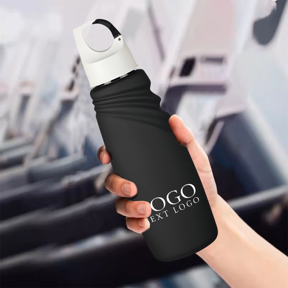 24 Oz Matte Finish Crest Carabiner Sports Bottle Near Me