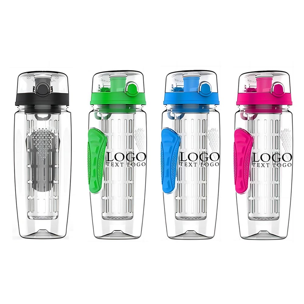32Oz Fruit Infuser Water Bottle Group