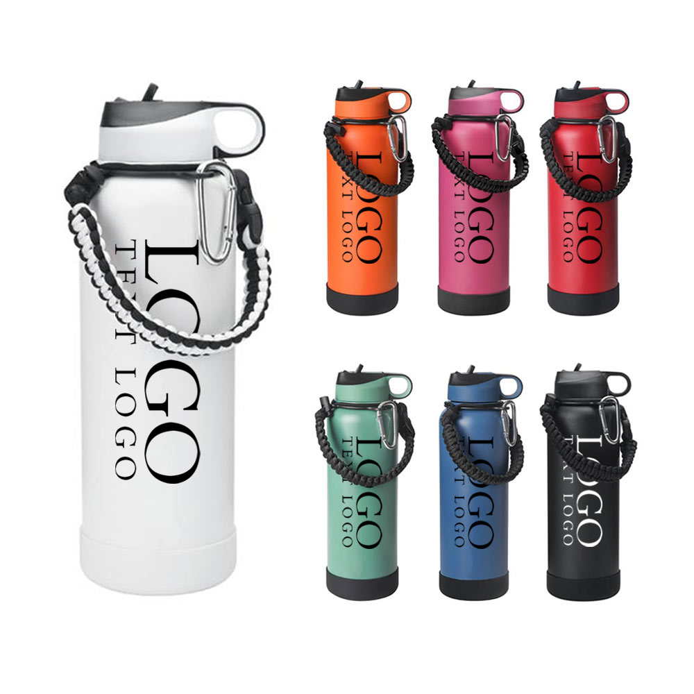 40 oz Paracord Vacuum Bottle Group