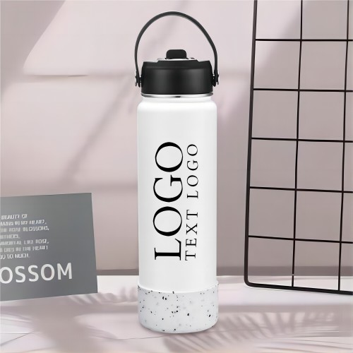 Custom 27 oz Highpeak Vacuum Insulated Water Bottle