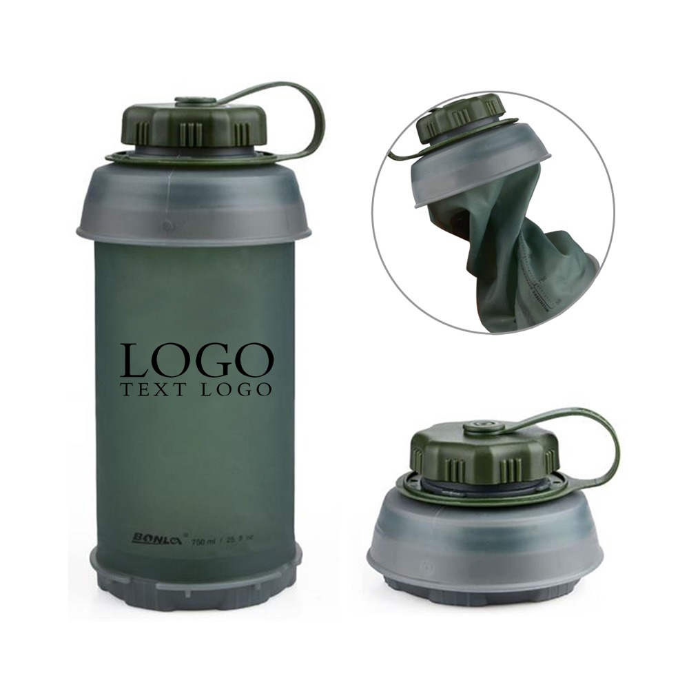 Show Lightweight 25Oz Collapsible Water Bottle