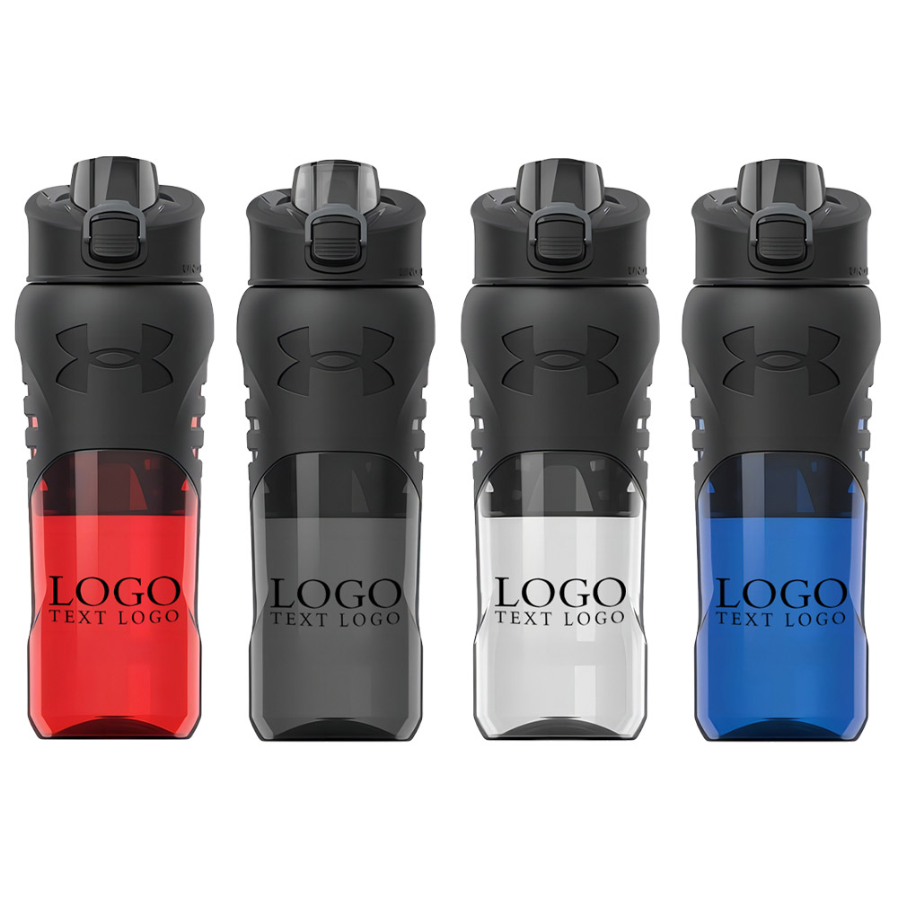 Under Armour 24 oz Draft Grip Bottle Group With Logo