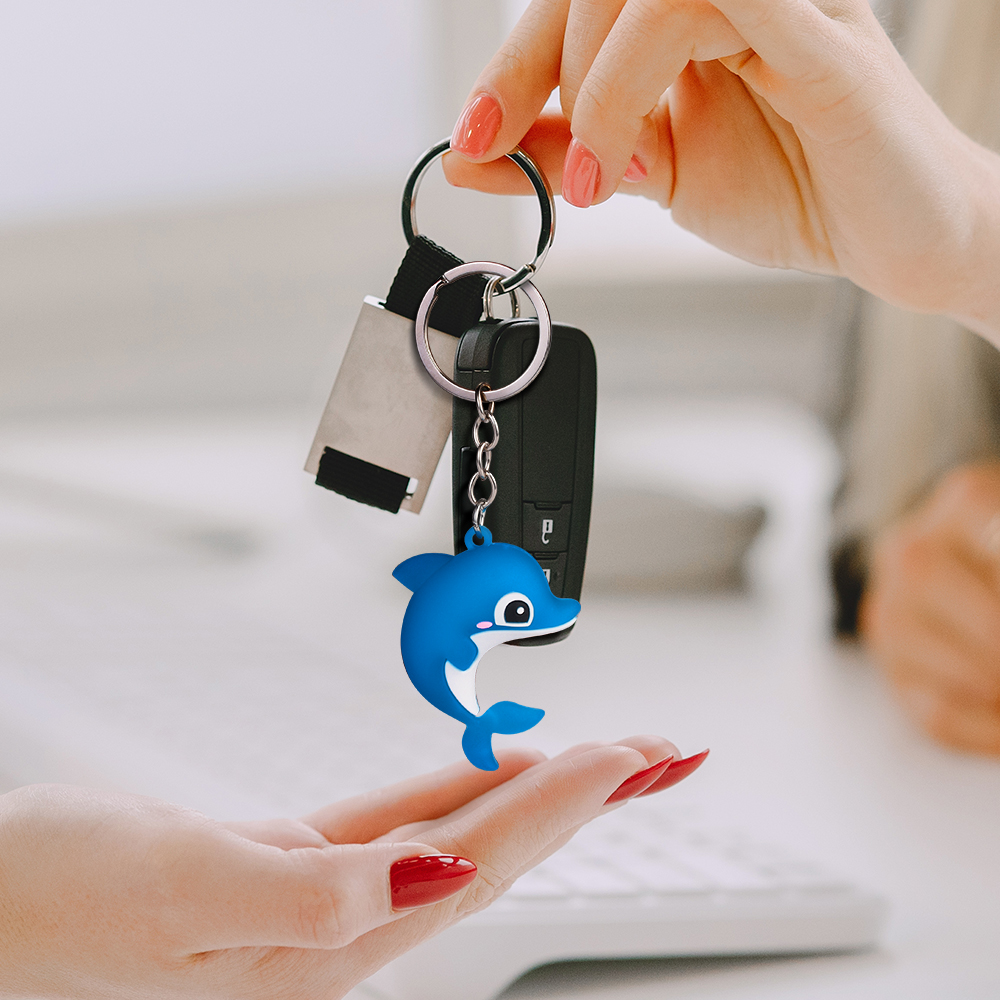 Dolphin Custom Keychains Online