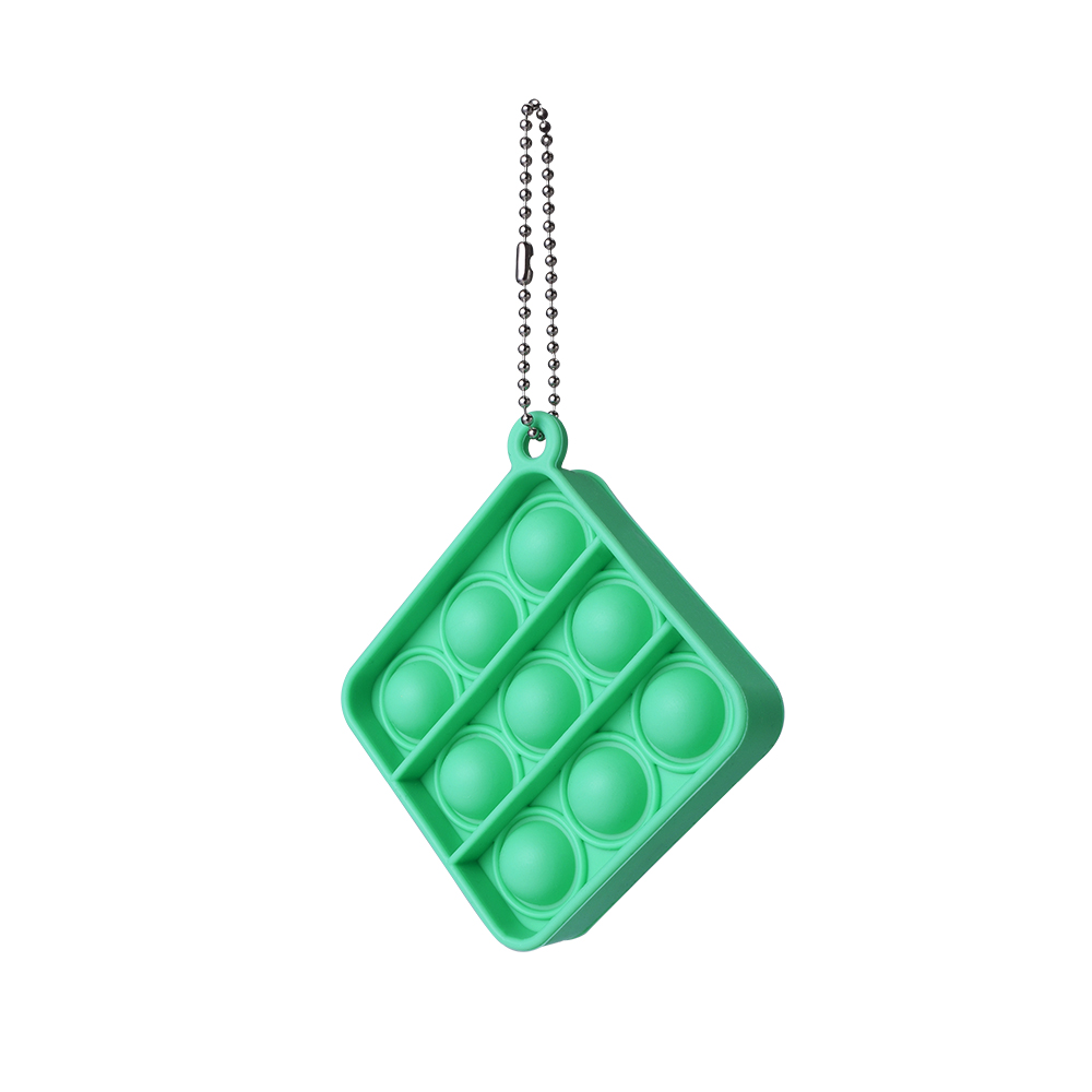 green color custom keychains