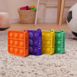 Promotional Mini Push Pop Bubble Keychains