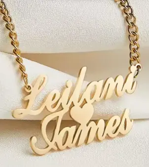 double name pendant