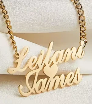 double name pendant