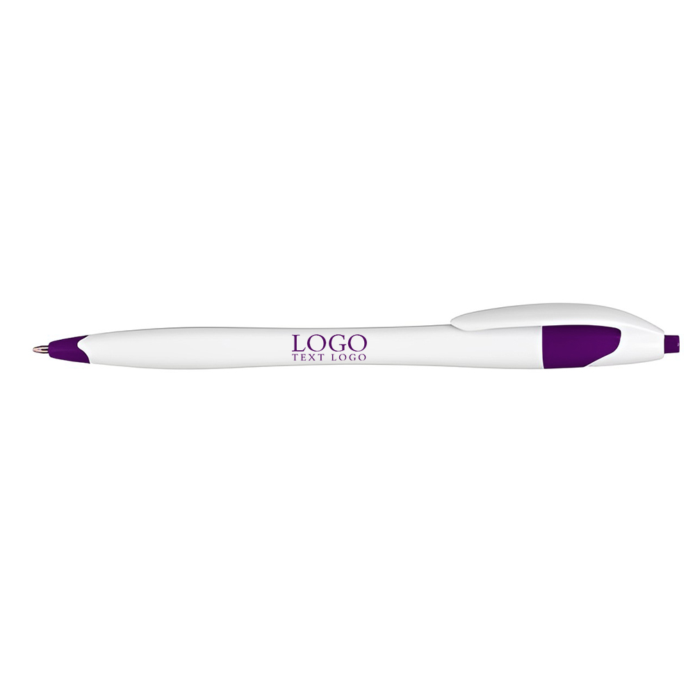 Purple Derby Ballpoint Pen With Logo