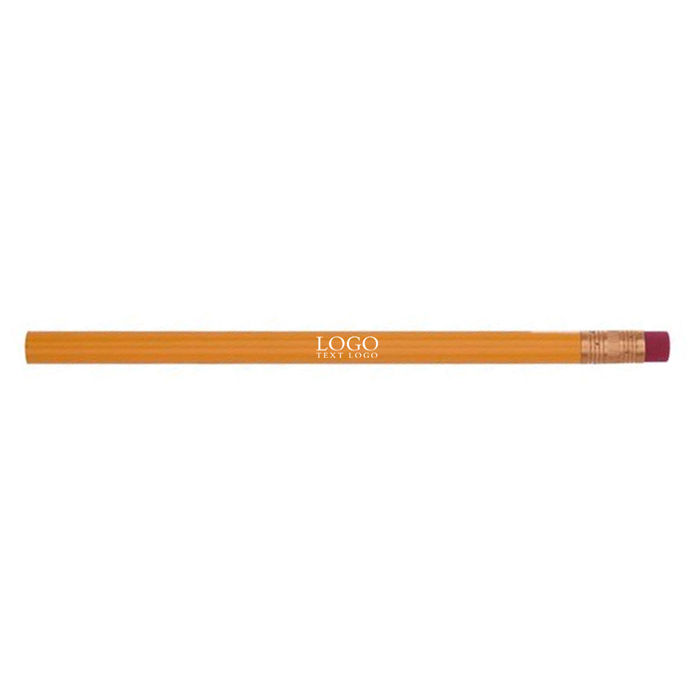 Yellow Personalized Jumbo Pencil Carpenter Pencil with Logo