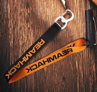 Bottle Opener Woven Lanyards