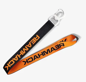 Brugerdefinerede flaskeåbner vævede lanyards